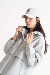 391 -  Nón MLB Unstructured Ball cap - Xám Nhạt - Ny Xanh Dương [HÀNG CHÍNH HÃNG]
