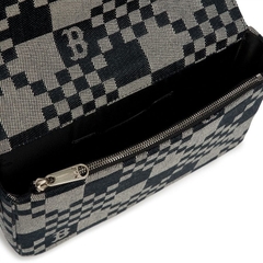1219 - Túi MLB Checkerboard Jacquard Crossbody Boston Red Sox 3ACRM062N-43BKS [HÀNG CHÍNH HÃNG]