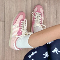 1768 - Giày Adidas Samba Ruffle Stripes Pack Wonder Mauve JR8830 [HÀNG CHÍNH HÃNG]