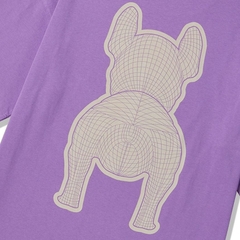 869 -  Áo Life Work Logo Radoc Signature - Purple  - Code LW215TS982 [HÀNG CHÍNH HÃNG]