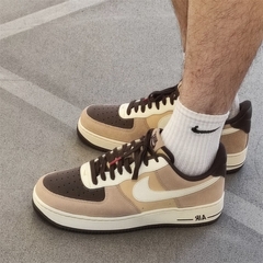 799 -  Giày Nike Air Force 1 Low 07 LV8 EMB Hemp Coconut Milk FB8878 200 [HÀNG CHÍNH HÃNG]