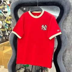 557 - Áo New Era NY Xù - Đỏ - Bo Kem 13038749 [HÀNG CHÍNH HÃNG]