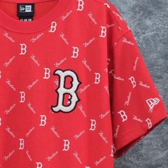 872 - Áo New Era Big B Xù Mono Diamond - Đỏ - 19500188 [HÀNG CHÍNH HÃNG]