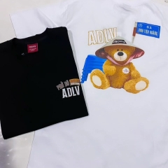 664 -  Áo ADLV x Phở Story Road Sign Bear - Phở Thìn - Gấu Chỉ Dẫn - Đen - Code ADLV 24SS SSPARS BLK [HÀNG CHÍNH HÃNG]