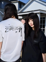1212 - Áo Stussy Mercury - Đen Black - Code 1904983 [HÀNG CHÍNH HÃNG]
