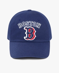 424 -  Nón MLB Unstructured Ball cap - Xanh Navy - Boston [HÀNG CHÍNH HÃNG]