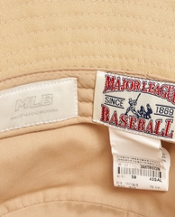 390 -  Nón MLB Bucket Unstructured Ball cap - Đen - Thỏ Xanh NY [HÀNG CHÍNH HÃNG]