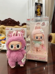 1091 - Labubu Lychee Berry -  Màu Hồng - Size bé 17cm - Gấu Bông Art Toy [HÀNG CHÍNH HÃNG]  Pop Mart