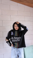 2246 - Áo Sweater New Era Los Angeles Baseball MLB Đen [HÀNG CHÍNH HÃNG]