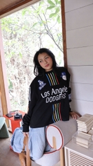 2246 - Áo Sweater New Era Los Angeles Baseball MLB Đen [HÀNG CHÍNH HÃNG]