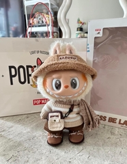 1148 - Gấu Bông Art Toy Labubu Dress Be Latte POP MART - Size 38cm - Code 6941848280091 [HÀNG CHÍNH HÃNG]