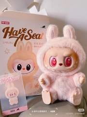 1151 - Gấu Bông Art Toy Labubu DADA Have A Seat - POP MART The Monsters Have A Seat Vinyl Plush Labubu Macaron V2- Code 6941848280091 [HÀNG CHÍNH HÃNG]