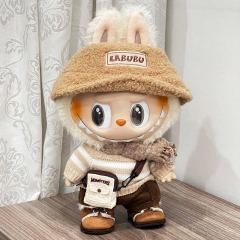 1148 - Gấu Bông Art Toy Labubu Dress Be Latte POP MART - Size 38cm - Code 6941848280091 [HÀNG CHÍNH HÃNG]