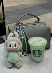 1094 - Labubu Green Grape Xanh Lá Size bé 17cm - Gấu Bông Art Toy [HÀNG CHÍNH HÃNG]  Pop Mart