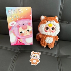 1215 - Baby Three V3 Lựa Mẫu Mắt Ngẫu Nhiên - Baby Three V3 Animal Party Big Cute Plush Series Art Toy [CHÍNH HÃNG]