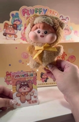 1228 - Fluffy Meatball Full Set 8 Box - The Fluffy Meatball Cute Plush Series Art Toy [CHÍNH HÃNG]