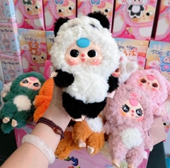 1215 - Baby Three V3 Lựa Mẫu Mắt Ngẫu Nhiên - Baby Three V3 Animal Party Big Cute Plush Series Art Toy [CHÍNH HÃNG]