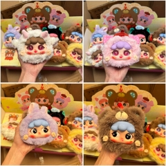 1226 - Migo Full Set 8 Box - The Baby Three Migo Animal Party Big Cute Plush Series Art Toy [CHÍNH HÃNG]