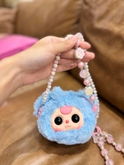 1129  - Baby Three Zipper Set 8 bé - Baby Three V3 Animal Party Big Cute Plush Series Art Toy [CHÍNH HÃNG]