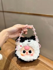 1129  - Baby Three Zipper Set 8 bé - Baby Three V3 Animal Party Big Cute Plush Series Art Toy [CHÍNH HÃNG]