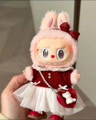1263 - Labubu Mokoko Fairy Tail - Mokoko V5 - Mokoko Noel - Size 18cm [HÀNG CHÍNH HÃNG] POP MART