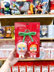 1314 - Crybaby Cherry - POPMART CRYBABY Crying For Love Series Love You Cherry Much Vinyl Plush Hanging Card [CHÍNH HÃNG]