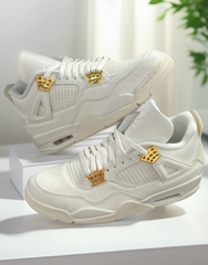 1674 - Giày Nike Air Jordan 4 Sail Metallic Gold - AQ9129 170 [HÀNG CHÍNH HÃNG]