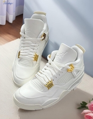 1674 - Giày Nike Air Jordan 4 Sail Metallic Gold - AQ9129 170 [HÀNG CHÍNH HÃNG]
