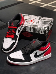1676 - Giày Nike Jordan 1 Low Black Toe - IB8971 106 [HÀNG CHÍNH HÃNG]