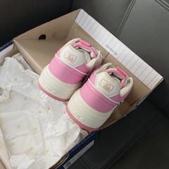 973 -  Giày MLB NY Chunky Liner Basic Big B Boston Red Sox - Hồng Pink - Code 3ASXCLB3N 43PKS [HÀNG CHÍNH HÃNG]