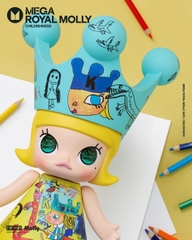 1500 - Molly Childishness 400% - POPMART MEGA ROYAL MOLLY 400% Molly Childishness P-01000911135 [CHÍNH HÃNG]