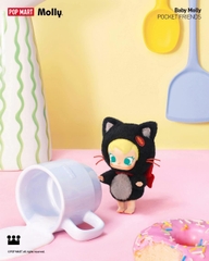 1509 - Baby Molly Pocket Friends - Molly Mèo - POPMART Baby Molly Pocket Friends Series Vinyl Plush Pendant 01008211150 - Set 6 Bé [CHÍNH HÃNG]