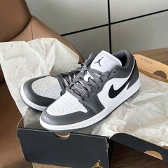 1677 - Giày Nike Air Jordan 1 Low GS Iron Grey - 553560 152 [HÀNG CHÍNH HÃNG]