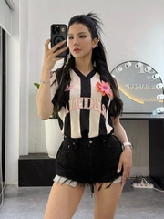 1688 - Áo Adidas Originals Wonder Black White Jersey KC0672 [HÀNG CHÍNH HÃNG]