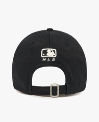 221 -  Nón MLB NY Đen Viền Trắng - Rookie Unstructured [HÀNG CHÍNH HÃNG]
