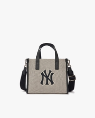 444 -  Túi MLB Canvas Basic Big Logo Small Tote Bag - Black - Code 3AORS062N-50BKS [HÀNG CHÍNH HÃNG]
