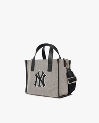 444 -  Túi MLB Canvas Basic Big Logo Small Tote Bag - Black - Code 3AORS062N-50BKS [HÀNG CHÍNH HÃNG]