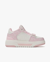 972  -  Giày MLB NY Chunky Liner Mid Classic Monogram - Hồng Pink - Code 3ASXCMM4N 50PKS [HÀNG CHÍNH HÃNG]