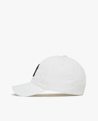 412 -  Nón MLB Unstructured Ball cap - Trắng - Ny Đen To [HÀNG CHÍNH HÃNG]