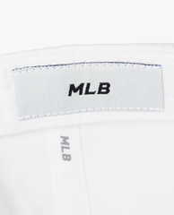 413 -  Nón MLB Unstructured Ball cap - Trắng - Ny Đen Nhỏ [HÀNG CHÍNH HÃNG]