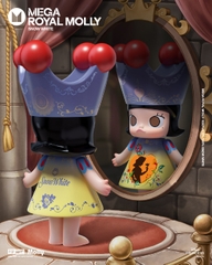 1588 - Molly Bạch Tuyết 400% - Molly Snow White 400% - POPMART MEGA ROYAL MOLLY 400% Snow White 6931571045265 [CHÍNH HÃNG]