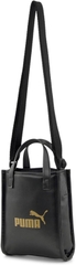371 -  Túi Puma Core Up Mini Tote X-body Bag - Đen chữ Vàng [HÀNG CHÍNH HÃNG]