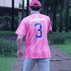 1683 - Áo Adidas Originals Jcquard Jersey Lucid Pink KD2255 - Hồng [HÀNG CHÍNH HÃNG]
