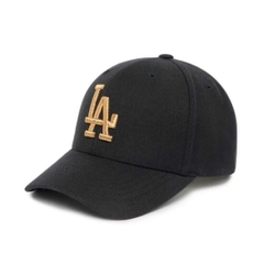 1065 -  Nón MLB LA Dodgers Metal Logo Ball Cap Black Gold - Code 3ACPIG01N 07GOS [HÀNG CHÍNH HÃNG]