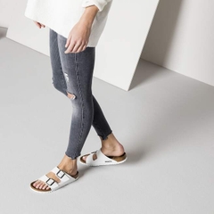 2019 - Dép BirkenStock Arizona Birko-Flor White 552681 [HÀNG CHÍNH HÃNG]