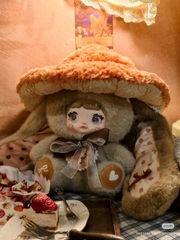 1425 - Nommi 400 V2 - 1 Blind Box Ngẫu Nhiên - Baby Three Nommi Mushroom Hat 400% Plush Series Art Toy [CHÍNH HÃNG]