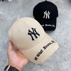 359 -  Nón MLB NY Gothic Address Structure - Trắng Xám [HÀNG CHÍNH HÃNG]