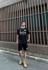 2681 - Áo New Era New York Yankee NY Jersey Đen Sọc [HÀNG CHÍNH HÃNG]