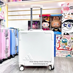 1795 - Vali Adidas Xách Tay Trắng Sữa Logo Size Cabin Mang Lên Máy Bay [CHÍNH HÃNG]