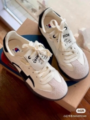 1669 - Giày Champion Essentials T-Trainer Cream Black U4CFCTW14U3 [HÀNG CHÍNH HÃNG]